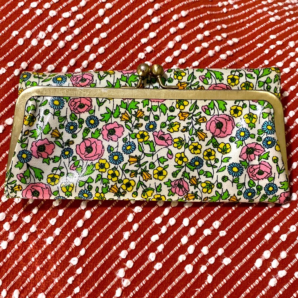 Liberty of London x Target Multicolor Coated Canvas Kisslock Trifold Wallet
